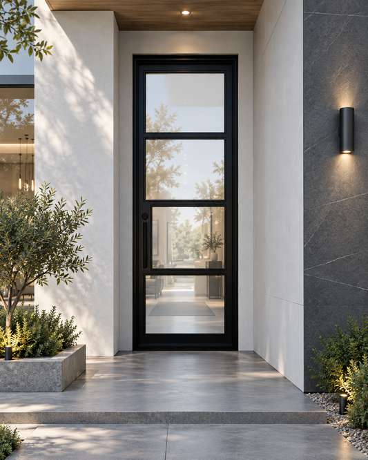 Dubai Single Steel Door — 38"×97" | Ships Now