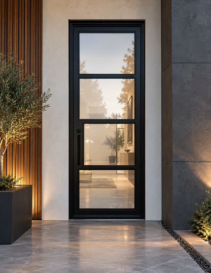 Dubai Single Steel Door — 37.5"×81" | Ships Now